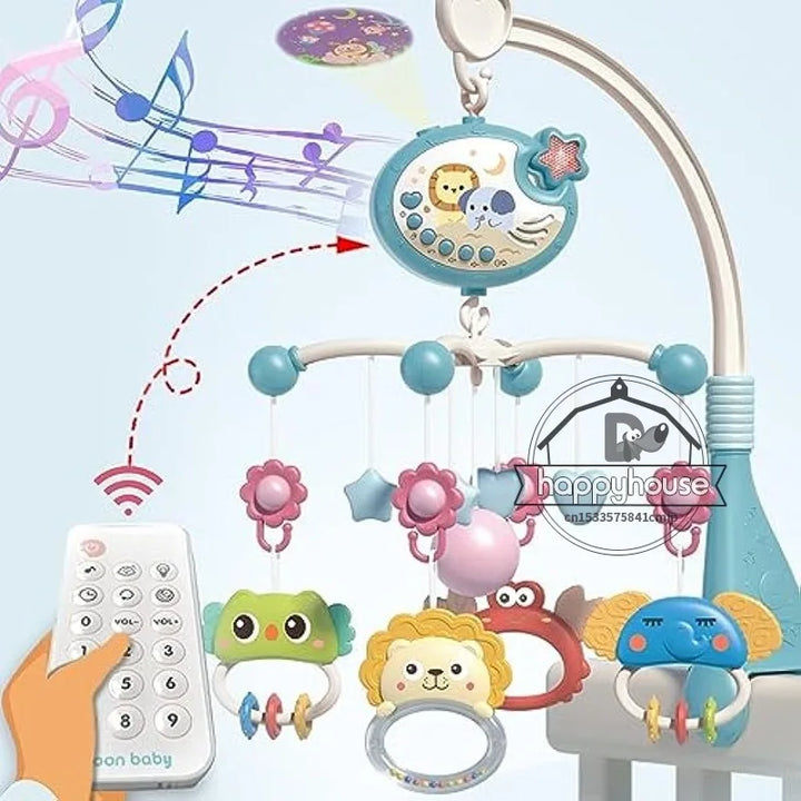 Móvil musical para cuna